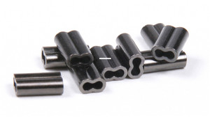 Billfisher 1.0B-50 Double Sleeves - Copper 1.0mm Black 50Pk - 1.0B-50 Billfisher 1.0B-50 Double Sleeves - Copper 1.0mm Black 50Pk - 1.0B-50