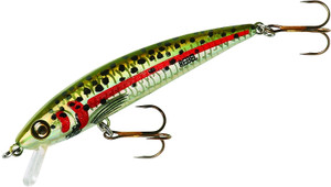 Rebel TD47540 Tracdown Ghost Minnow - 2 1/2", 1/8 oz, Rainbow Trout - TD47540 Rebel TD47540 Tracdown Ghost Minnow - 2 1/2", 1/8 oz, Rainbow Trout - TD47540