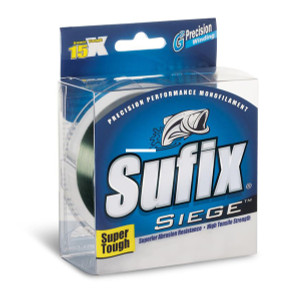 Sufix 662-117G Siege Monofilament - Line 17lb 330yd Green Mono - 662-117G Sufix 662-117G Siege Monofilament - Line 17lb 330yd Green Mono - 662-117G