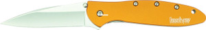 Kershaw 1660OR Leek Assisted - Opening Folding Knife, 3" Drop - 1660OR Kershaw 1660OR Leek Assisted - Opening Folding Knife, 3" Drop - 1660OR