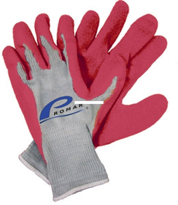 Promar GL-200P-M Pink Latex Grip - Gloves Medium - GL-200P-M Promar GL-200P-M Pink Latex Grip - Gloves Medium - GL-200P-M