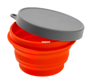 Alpine Mountain Gear AMGCSB-S - Silicone Small Bowl W/Lid - AMGCSB-S