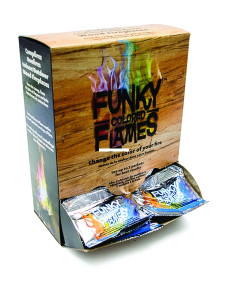 Lunkerhunt B2 Funky Flames 40Pk - Changes the Color of your Fire - B2
