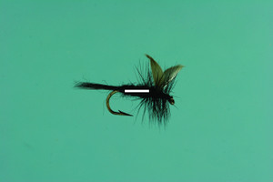 Jackson Cardinal 008-12 Dry Fly - #12, Black Gnat-Black Tail - 008-12 Jackson Cardinal 008-12 Dry Fly - #12, Black Gnat-Black Tail - 008-12