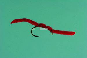 Jackson Cardinal 172-12 Nymph Fly - #12, Ultra Worm Red - 172-12 Jackson Cardinal 172-12 Nymph Fly - #12, Ultra Worm Red - 172-12