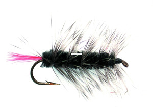 Jackson Cardinal 300-8 Wooly Worm - #8, Black - 300-8 Jackson Cardinal 300-8 Wooly Worm - #8, Black - 300-8
