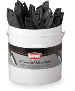 Rapala RCUKB4B Ceramic Utility - Knife Black 4" Bulk - RCUKB4B Rapala RCUKB4B Ceramic Utility - Knife Black 4" Bulk - RCUKB4B