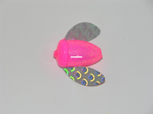 Wordens 064-GPK-MY Spin-N-Glo - Winged Drift Bobber #2 Glitter Pink - 064-GPK-MY Wordens 064-GPK-MY Spin-N-Glo - Winged Drift Bobber #2 Glitter Pink - 064-GPK-MY