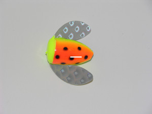 Wordens 066-FLTS-MY Spin-N-Glo - Winged Drift Bobber, #4, Flame - 066-FLTS-MY Wordens 066-FLTS-MY Spin-N-Glo - Winged Drift Bobber, #4, Flame - 066-FLTS-MY