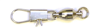 Eagle Claw 01083-004 Ball Bearing - Swivel Sz 4 w/Interlok Snap Nickel - 01083-004 Eagle Claw 01083-004 Ball Bearing - Swivel Sz 4 w/Interlok Snap Nickel - 01083-004
