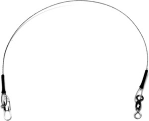 Eagle Claw 08013-003 9" Steel - Leader 30# Bright 3Pk - 08013-003