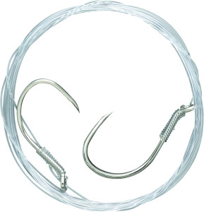 Eagle Claw L580B-25-3/4 Lazer Sharp - Barbless Salmon Mooching Rig, Slip - L580B-25-3/4