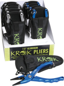 KROK APRP7 Aluminum Pliers 7.5" - Straight Jaw w/side cutter, Lanyard - APRP7 KROK APRP7 Aluminum Pliers 7.5" - Straight Jaw w/side cutter, Lanyard - APRP7
