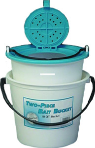 Challenge 50165 Bait Bucket 10Qt 2Pc - - 50165 Challenge 50165 Bait Bucket 10Qt 2Pc - - 50165