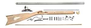 Traditions KR59208 Mountain Rifle - Kit Select Raw Hardwood Flint .50 - KR59208