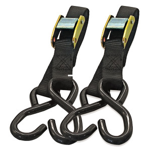 Shoreline Marine SL52330 Cam Tie - Down 1"X6' Pr - SL52330 Shoreline Marine SL52330 Cam Tie - Down 1"X6' Pr - SL52330