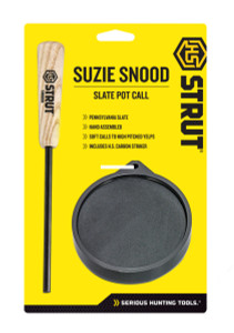 Hunters Specialties 100170 Suzie - Snood Slate Pan Call - 100170