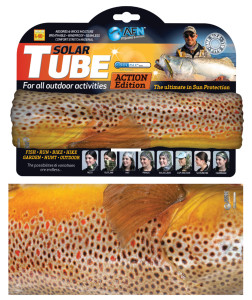 AFN AC6398 Solar Tube,Brown Trout - Cool Max UPF 40,Breathable - AC6398
