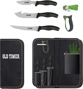 Old Timer 1123128 Lightweight Field - Dressing Knife Kit, Clam - 1123128 Old Timer 1123128 Lightweight Field - Dressing Knife Kit, Clam - 1123128