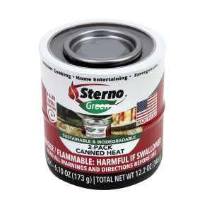 Sterno 20368 Canned Heat 2Pk - Replaces 1884-0018 #20610 - 20368