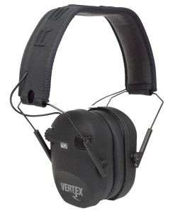 Radians VX0110CS Vertex Slim Dual - Mic Elec Muff NRR22 Blk/Blk - VX0110CS Radians VX0110CS Vertex Slim Dual - Mic Elec Muff NRR22 Blk/Blk - VX0110CS