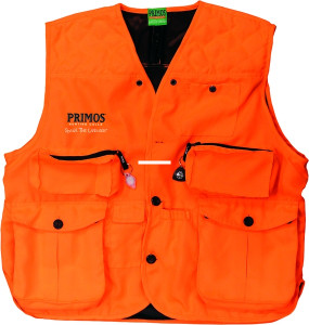 Primos 65703 Gunhunter's Vest - Blaze Orange, XL - 65703