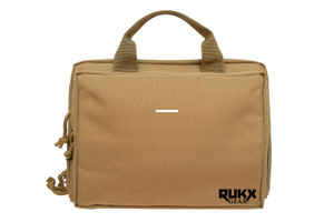 Rukx Gear ATICTDPCT ATI Double - Pistol Case Tan Rukx Gear - ATICTDPCT Rukx Gear ATICTDPCT ATI Double - Pistol Case Tan Rukx Gear - ATICTDPCT