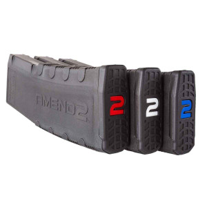 Amend2 Magazines 3PACK556BLK30 - AR-15 30 Round Black Magazine Mod-2 - 3PACK556BLK30