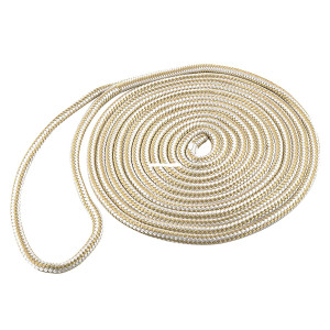 Shoreline Marine SL75825 DOCKLINE - NYL DBBRD 1/2"X15'G/W - SL75825