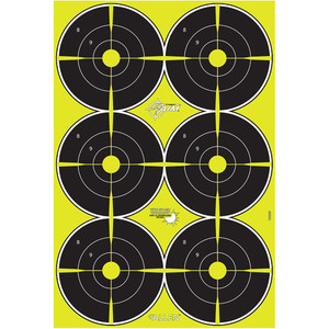 Allen 15355 Ez-Aim Splash - Non-Adhesive 6" Bullseye, 18" x 12" - 15355