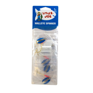 Little Joe LR786 Walleye - Spinner-Blu/Chrm 6/Cd - LR786
