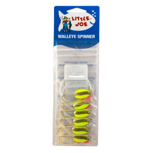 Little Joe LR787 Walleye - Spinner-Chrt/Gld 6/Cd - LR787