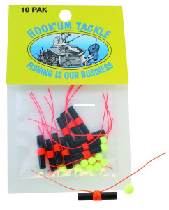 Hook'um 11015 Bobber Stop Knot - w/Bead Org 10Pk - 11015 Hook'um 11015 Bobber Stop Knot - w/Bead Org 10Pk - 11015