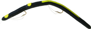 Kellys KW104-BY Two-Hook Weedless - Pre-Rigged Plastic Worm, 5 1/2", Sz - KW104-BY Kellys KW104-BY Two-Hook Weedless - Pre-Rigged Plastic Worm, 5 1/2", Sz - KW104-BY