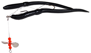 Creme 103-1 6" Scoundrel Worm Rig - Blk - 103-1