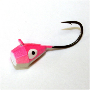 JB Lures DD82P TUNGSTEN DUBL'D #8 - Pink/Glow 1/PACK - DD82P JB Lures DD82P TUNGSTEN DUBL'D #8 - Pink/Glow 1/PACK - DD82P