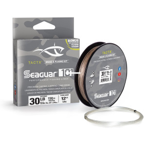 Seaguar 30TCX150 101 TactX Braid w/ - Fluoro Leader 150 yard 30lb - 30TCX150 Seaguar 30TCX150 101 TactX Braid w/ - Fluoro Leader 150 yard 30lb - 30TCX150