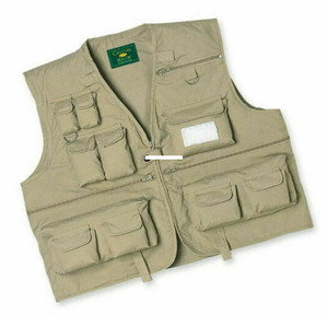Crystal River CR/FV1-2XL C/R - Utility Vest Tan 2Xl - CR/FV1-2XL
