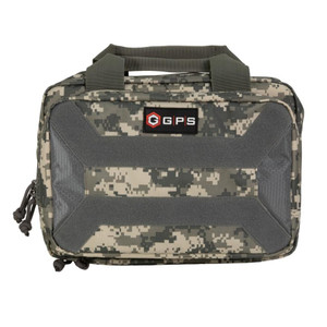 G.P.S. GPS-PC15-ACU 15" Pistol Case - 13 L x 9 H x 5.5 W - ACU Camo - GPS-PC15-ACU