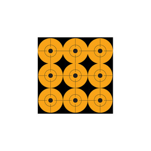 Pro-shot - Peel And Stick Target Dots Orange - 2RDOT108