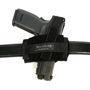 Blackhawk - Ambidextrous Flat Belt Hlstr Blk - 40FB02BK