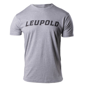 Leupold & Stevens - Leupold Wordmark Tee Graphite Heather M - 180229 Leupold & Stevens - Leupold Wordmark Tee Graphite Heather M - 180229