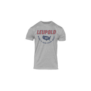 Leupold & Stevens - Made Here Tee Dark Heather Gray Xl - 180434