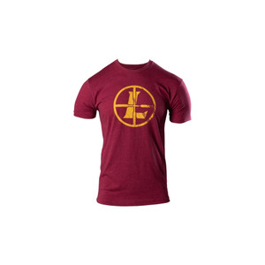 Leupold & Stevens - Distressed Reticle Tee Cardinal Hthr Xxl - 181847