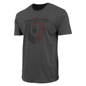 Beretta Usa Corp - Legacy Shield Tshirt Hthr Grey 3xl - TS217T1890090UXXXL