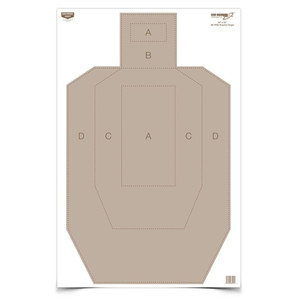 Birchwood Casey - Case Of 6 Eze-scorer Ipsc Practice 23x35in 5pk - BC37029