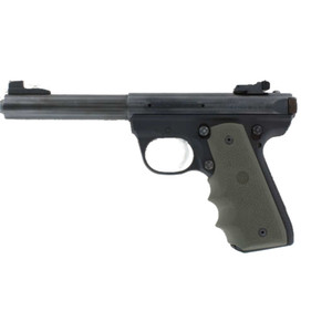 Hogue - Ruger 22/45 Rp Rub Grip W/fg Od Grn - 82081 Hogue - Ruger 22/45 Rp Rub Grip W/fg Od Grn - 82081