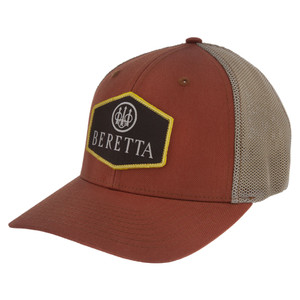 Beretta Usa Corp - Tkad Flexfit Trucker Dark Orange/khaki L - BC026T16750414L