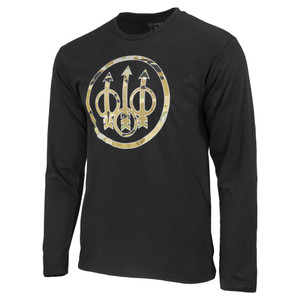 Beretta Usa Corp - Heritage T-shirt Ls Black Xxxl - TS201T18900999XXXL
