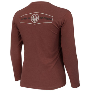Beretta Usa Corp - 500 Years Ls T-shirt Rust Heather Xl - TS204T18900026XL